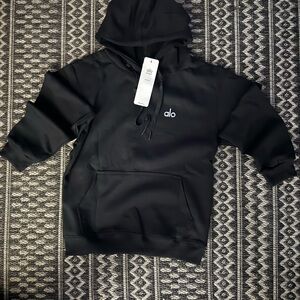 ALO Yoga Men's Classic Black Hoodie